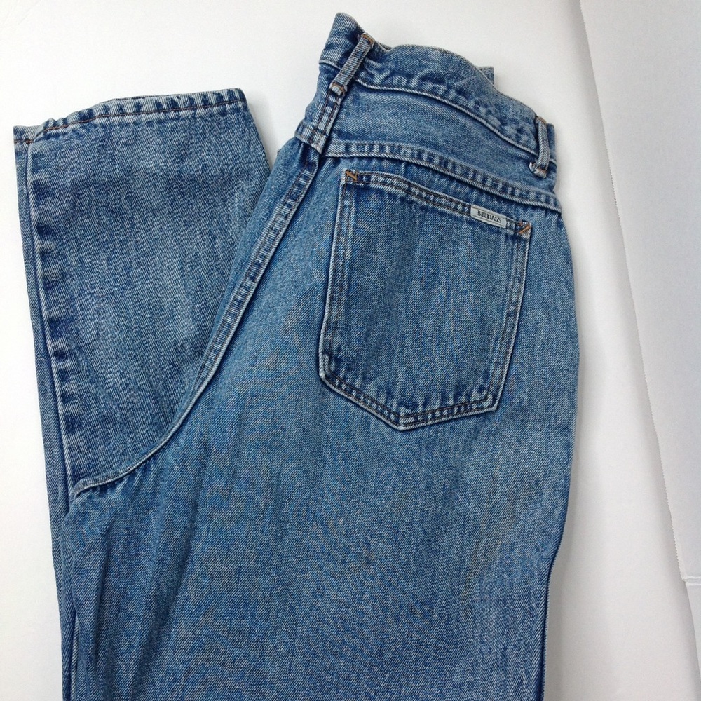 Vintage Bill Blass Denim Jeans  High Waist Pleated